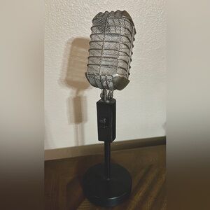 Tabletop Microphone Decor